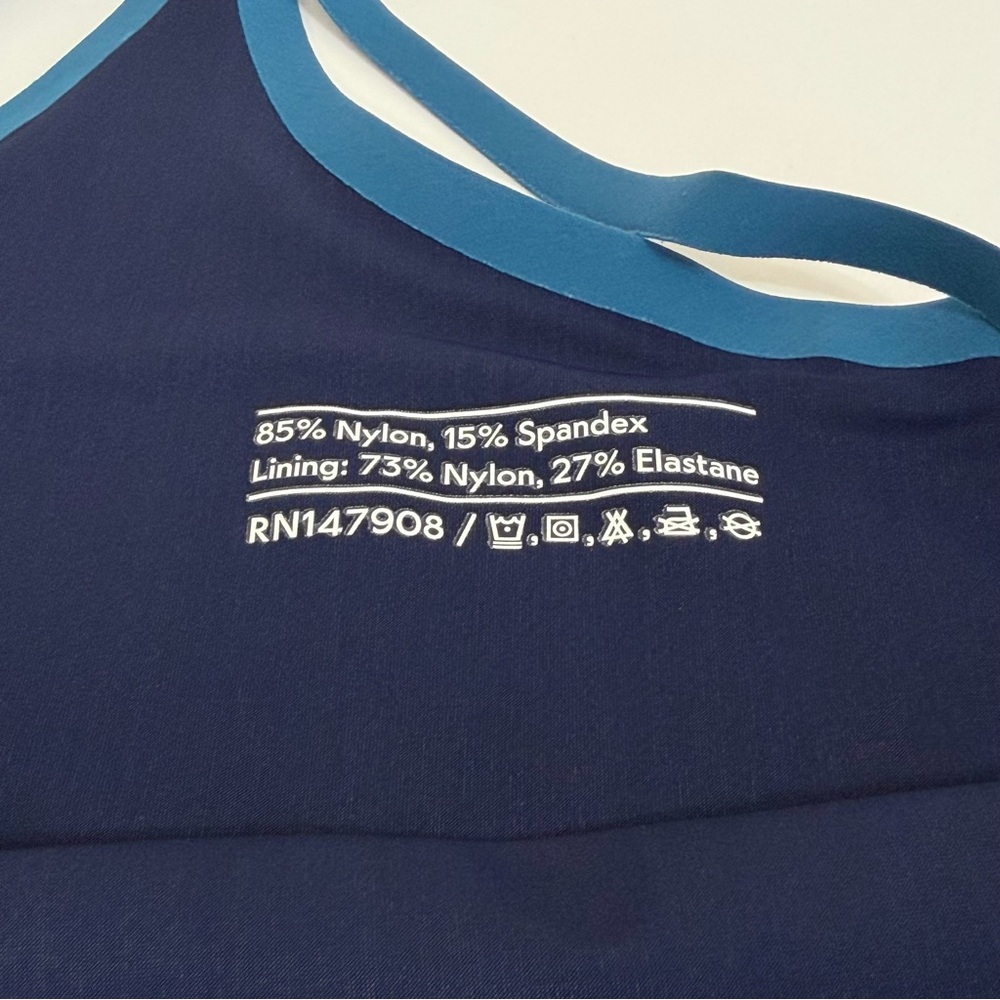 Outdoor Voices Athletic Dress Dark Teal Blue Size Medium - Picture 6 of 9